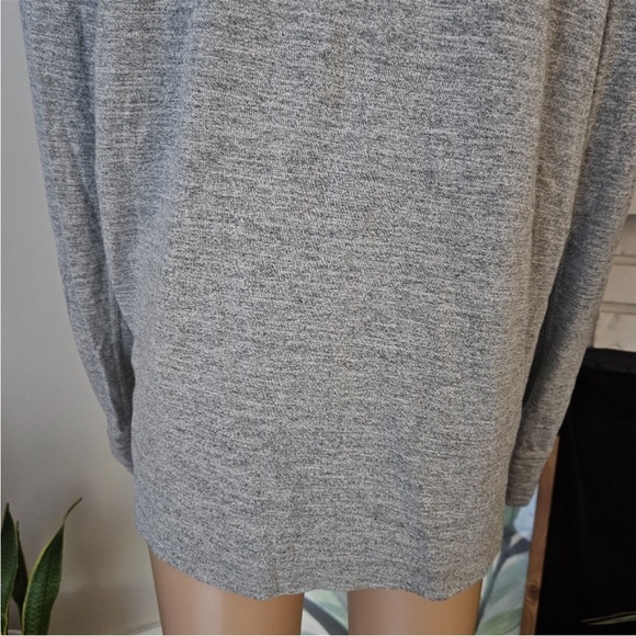 Rag & bone long sleeves shirt XL gray sweater shirt button front - Picture 3 of 12